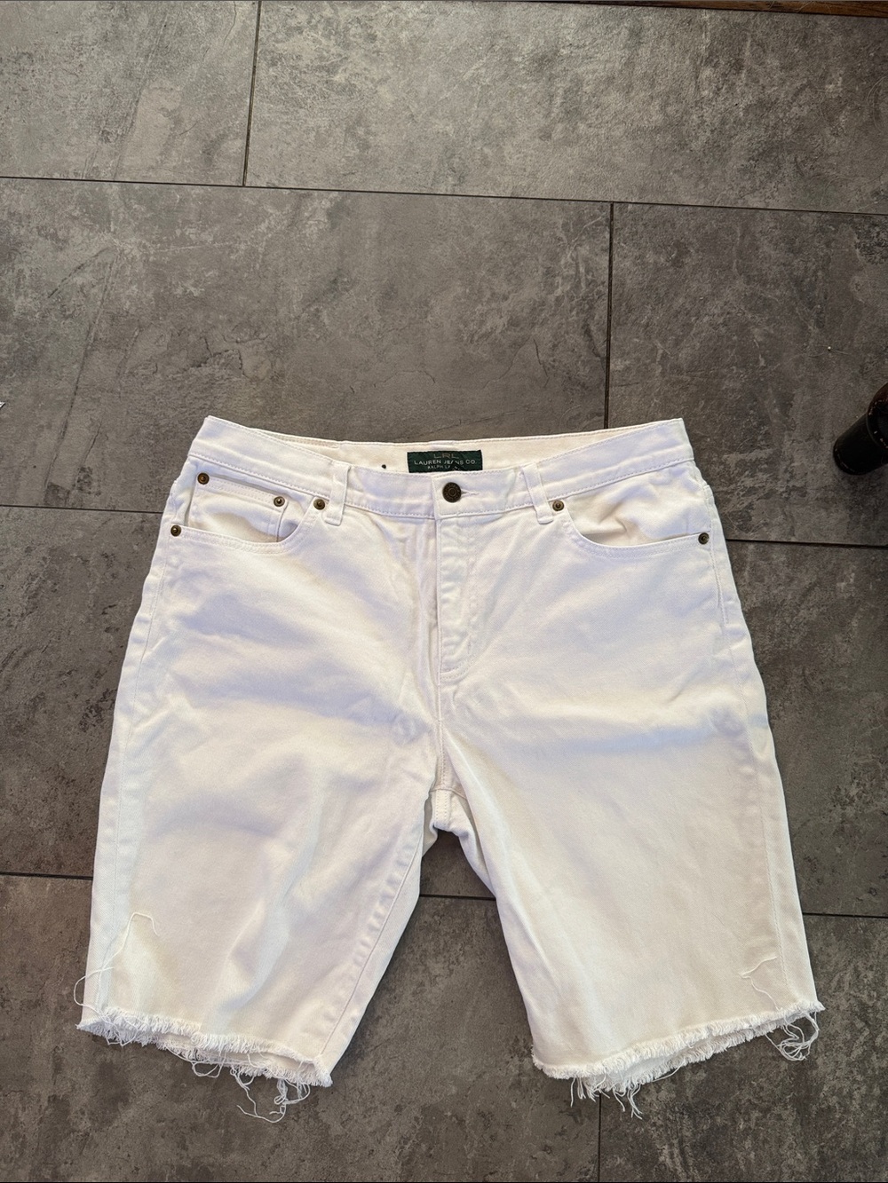 🌞Ralph Lauren White jean shorts